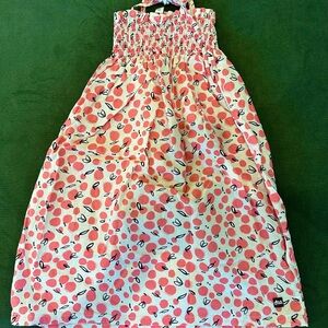 Tea Collection Pink & White Summer Dress